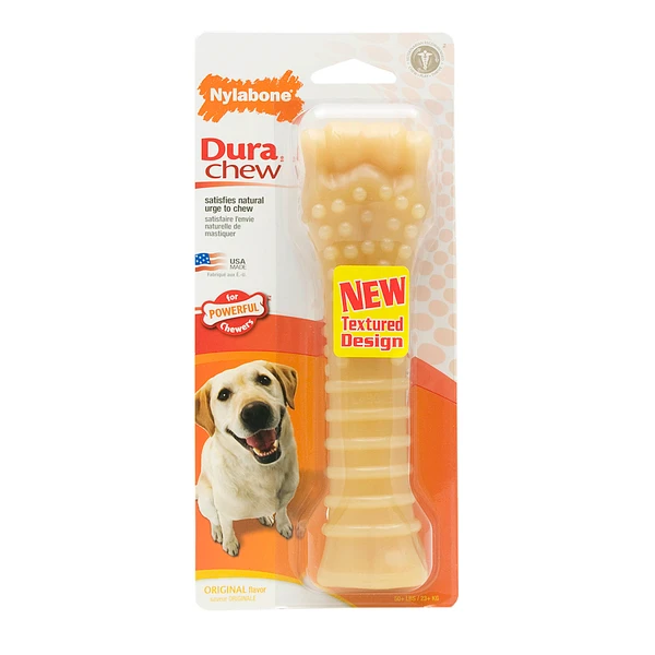 Nylabone Durable Bone Original Hondenkluif - Souper (Tot 30 Kg) 3 Nylabone Durable Bone Original Hondenkluif - Souper (Tot 30 Kg)