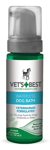 Vets Best Waterless Dog Bath 147 Ml