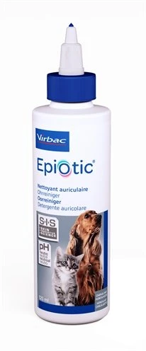 Virbac Epiotic SIS Oorreiniger Voor De Hond En Kat 125 Ml