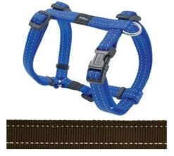 Rogz For Dogs Snake Hondentuig Verstelbaar Bruin 52 X 1,6 Cm