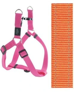 Rogz For Dogs Fanbelt Step-in Hondentuig Verstelbaar Oranje 76 X 2 Cm