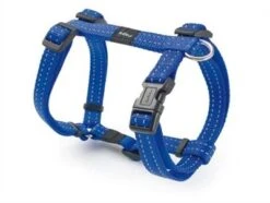 Rogz For Dogs Snake Hondentuig Verstelbaar Blauw 52 X 1,6 Cm