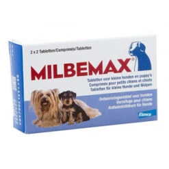 Milbemax Kleine Honden En Puppies 50 Tabletten -Blije Pootjes milbemax kleine honden en puppies 1