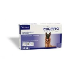 Virbac Milpro Grote Hond 4 Tabl.